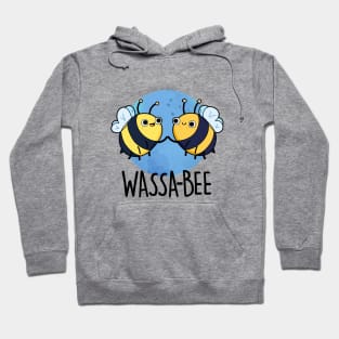 Wassabee Cute Wasabi Bee Pun Hoodie